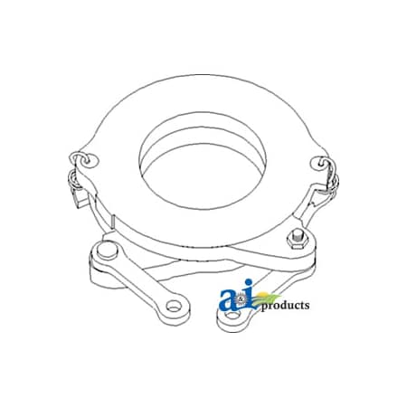 A & I Products Brake Actuator Assembly 16" x15" x6.25" A-A158090